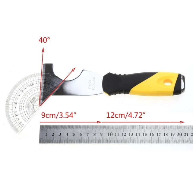 Practical Thickened Spackle Tool Stainless Steel Putty Knife Trowel Scraper  Puller for Scraping Decal Home Cleaning - AliExpress