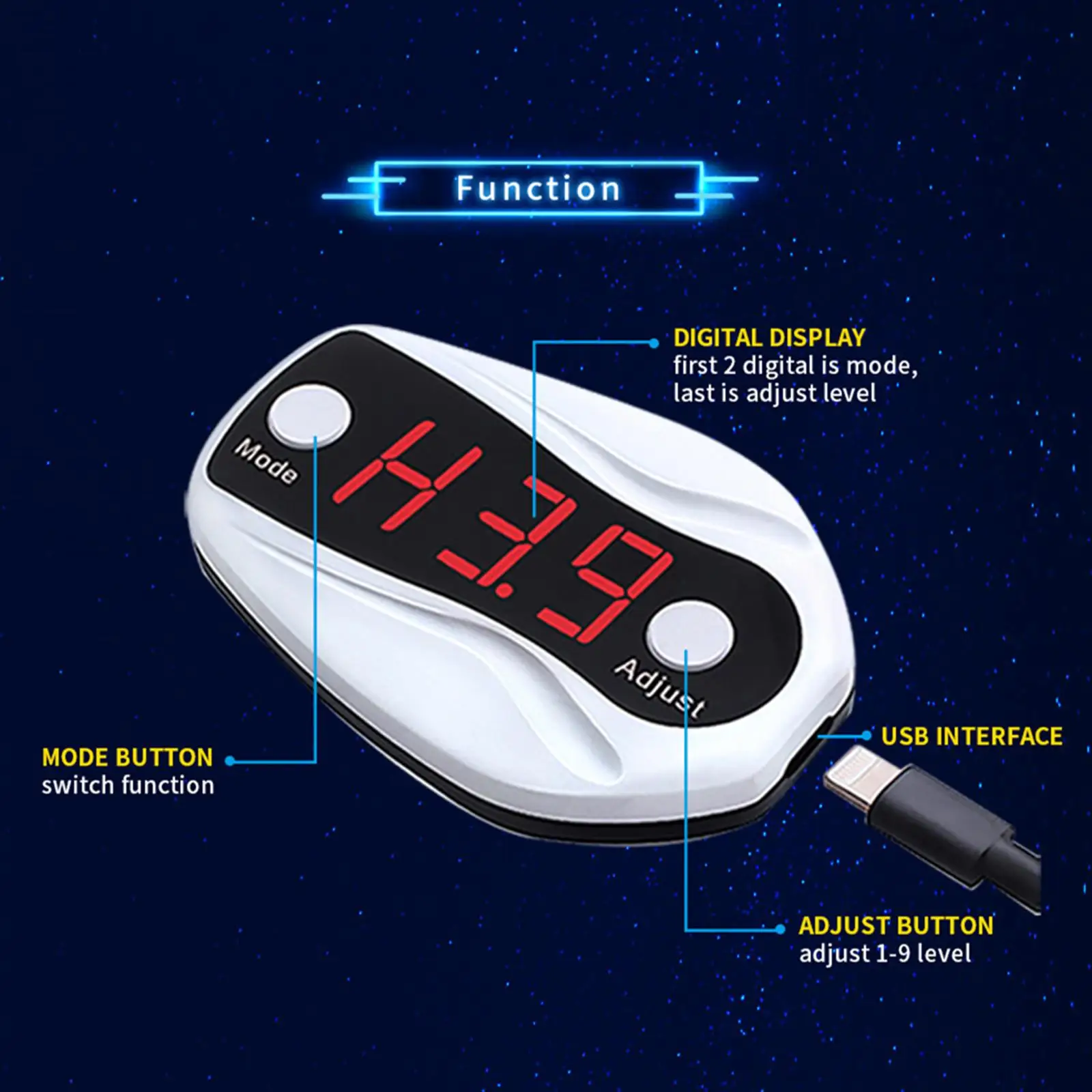  Response Controller 10 Levels Adjustment Spare Parts Durable