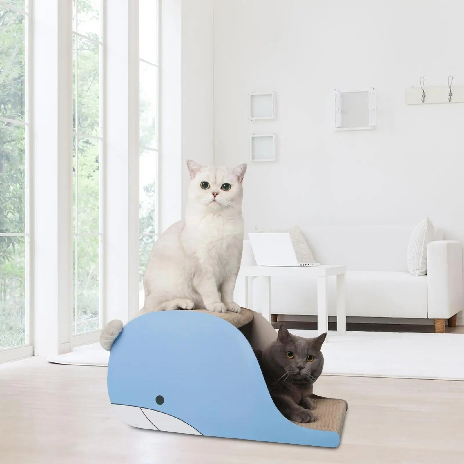 Cat Scratcher Pad Nest Training Toy Cat Scratching Lounge Bed Pet Accessories for Indoor Cats Cat Scratcher Scratching Board