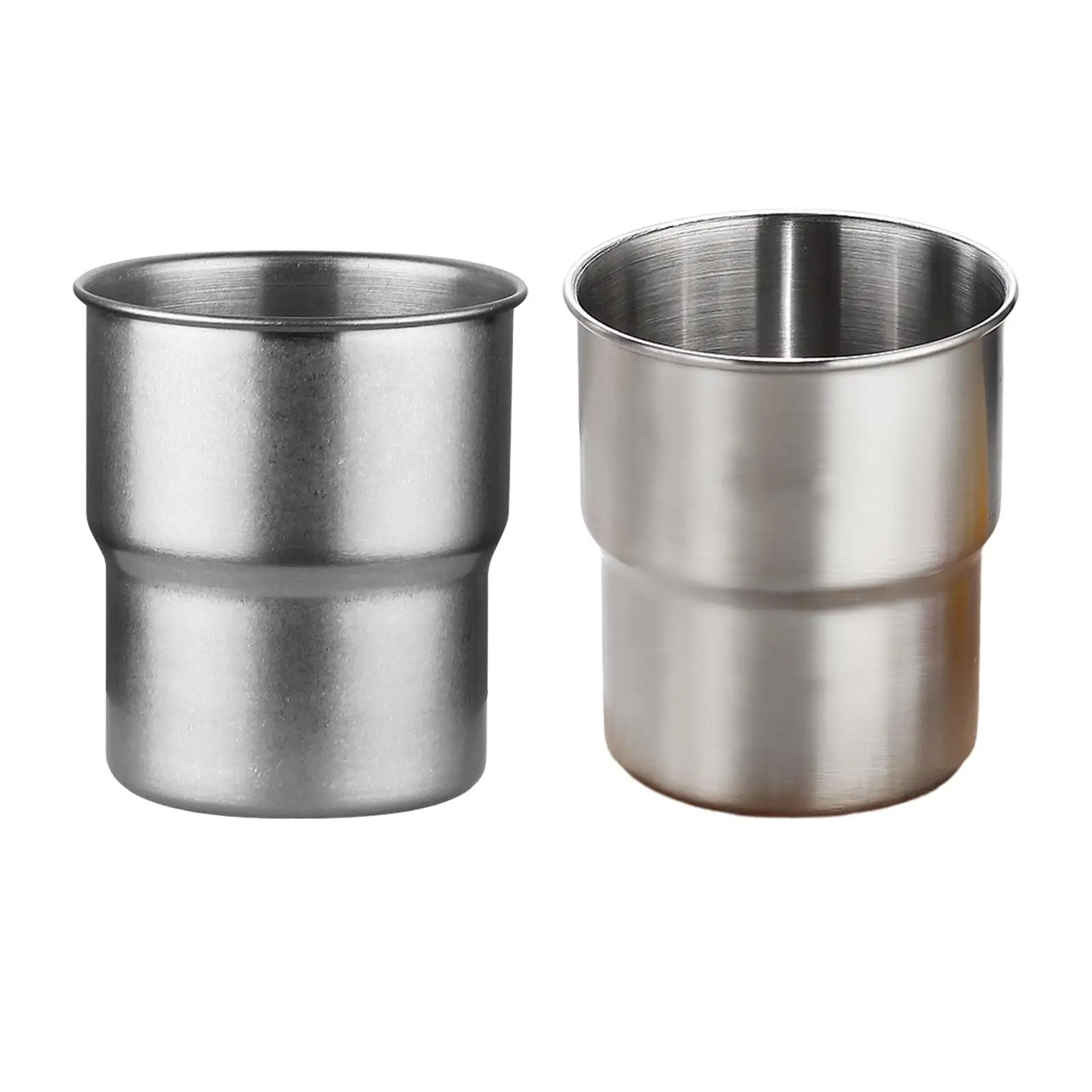 Stainless Steel Cup 300ml Drinking Tumblers Premium Metal Drinking Glasses Beer Cups for Picnic Travel Restaurant Camping