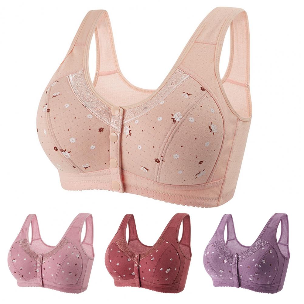 Best Gift For Mother’s Day – 2024 New Stretchy Front Closure Breathable Bra For Senior