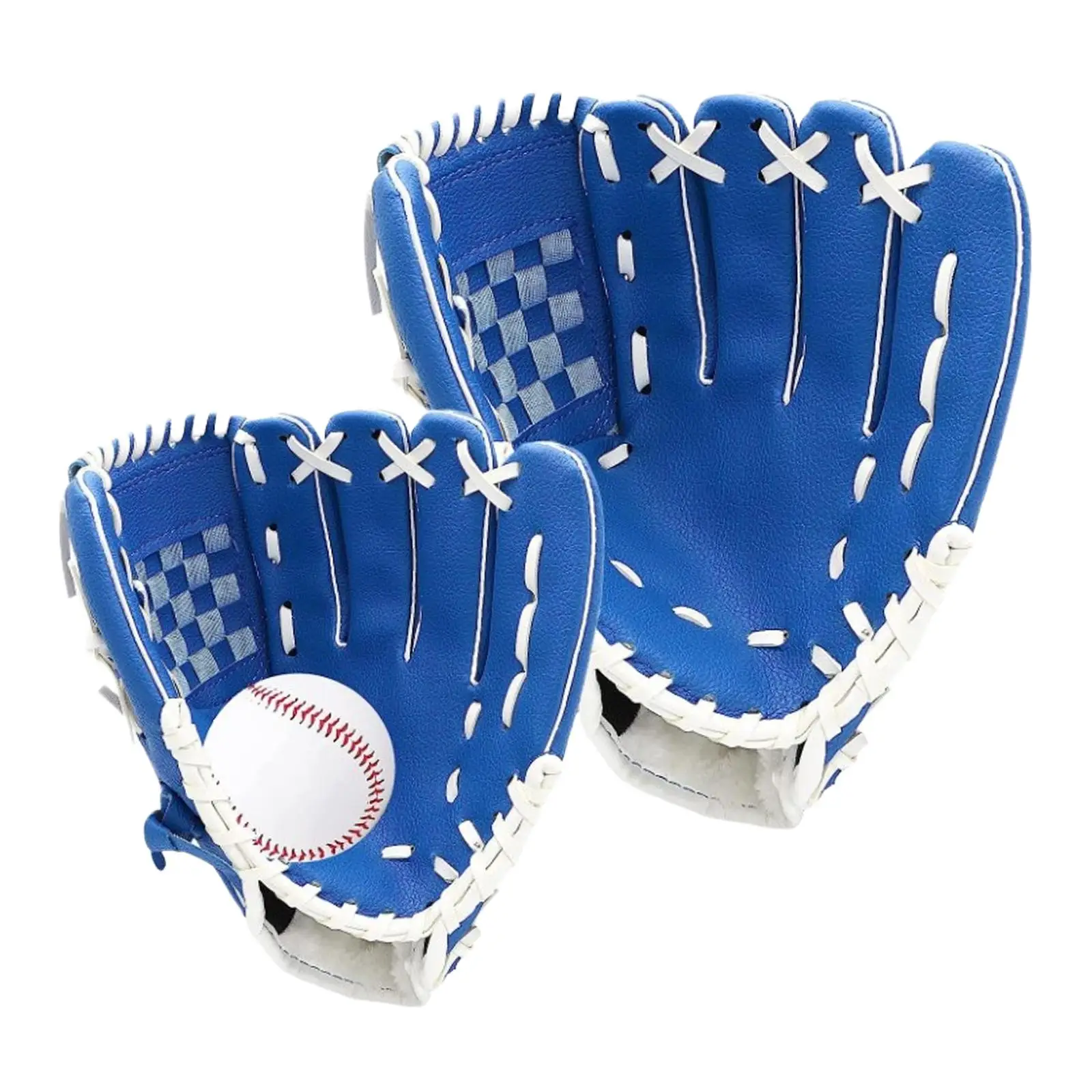 Baseball Catcher Gloves Mitts Baseball Fielding Glove Team Game Teeball Glove Youth Outdoor Sports Batting Gloves Baseball Mitts