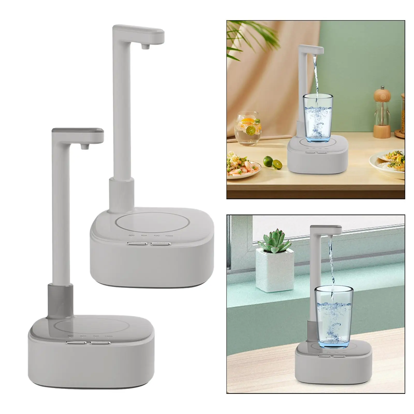 Water Dispenser Pump Water Drinking Pump Automatic Power Off Countertop Water Dispenser for Outdoor Indoor Office Camping Travel