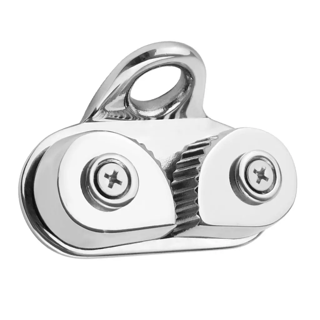 Cam cleat Rope Cleat Junior 316 Stainless Steel Boat Yacht Cam Cleat For 15mm Lines Boat Accessories Marine