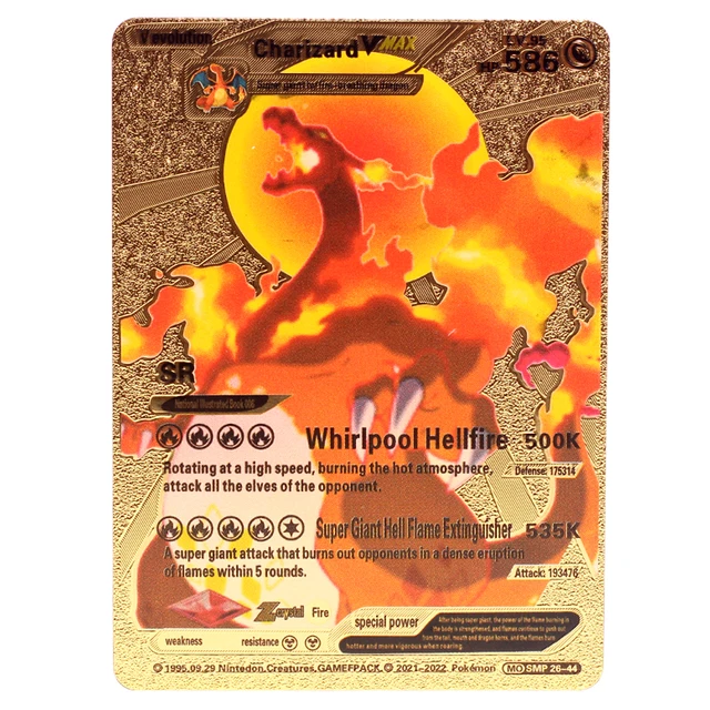 Número de Nome: Charizard Charbonizedalizard Flame pokemon (Pokemon chama)  metros Peso: 95 Kg Nome pessoal: NÃO É UM DRAGÃO KKKK Fogo Esse pokemon voa  em busca de oponentes poderosos, quanto mais experiência