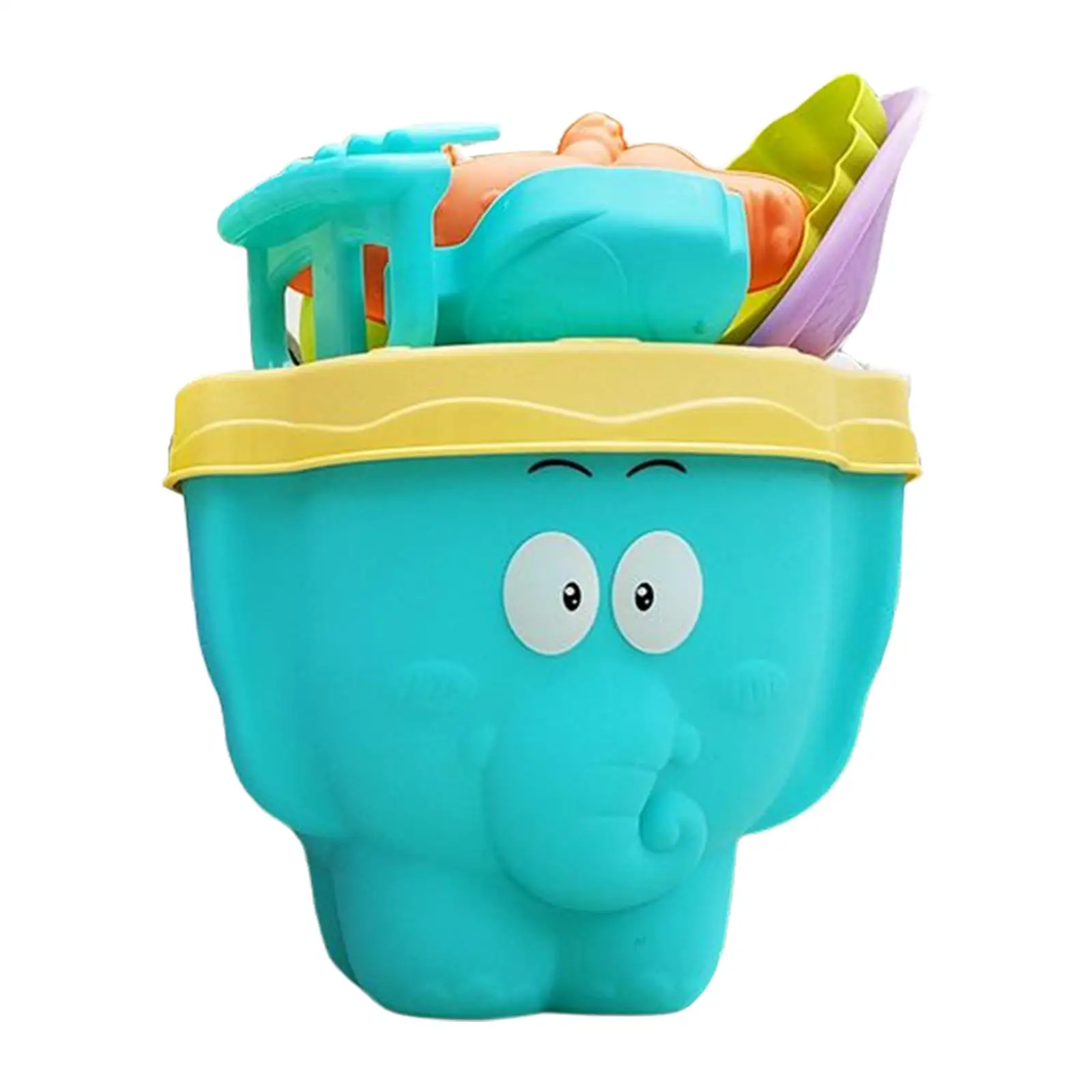 Children`s Beach Toy Set  Toy Bucket 11 Pieces for Toddlers,