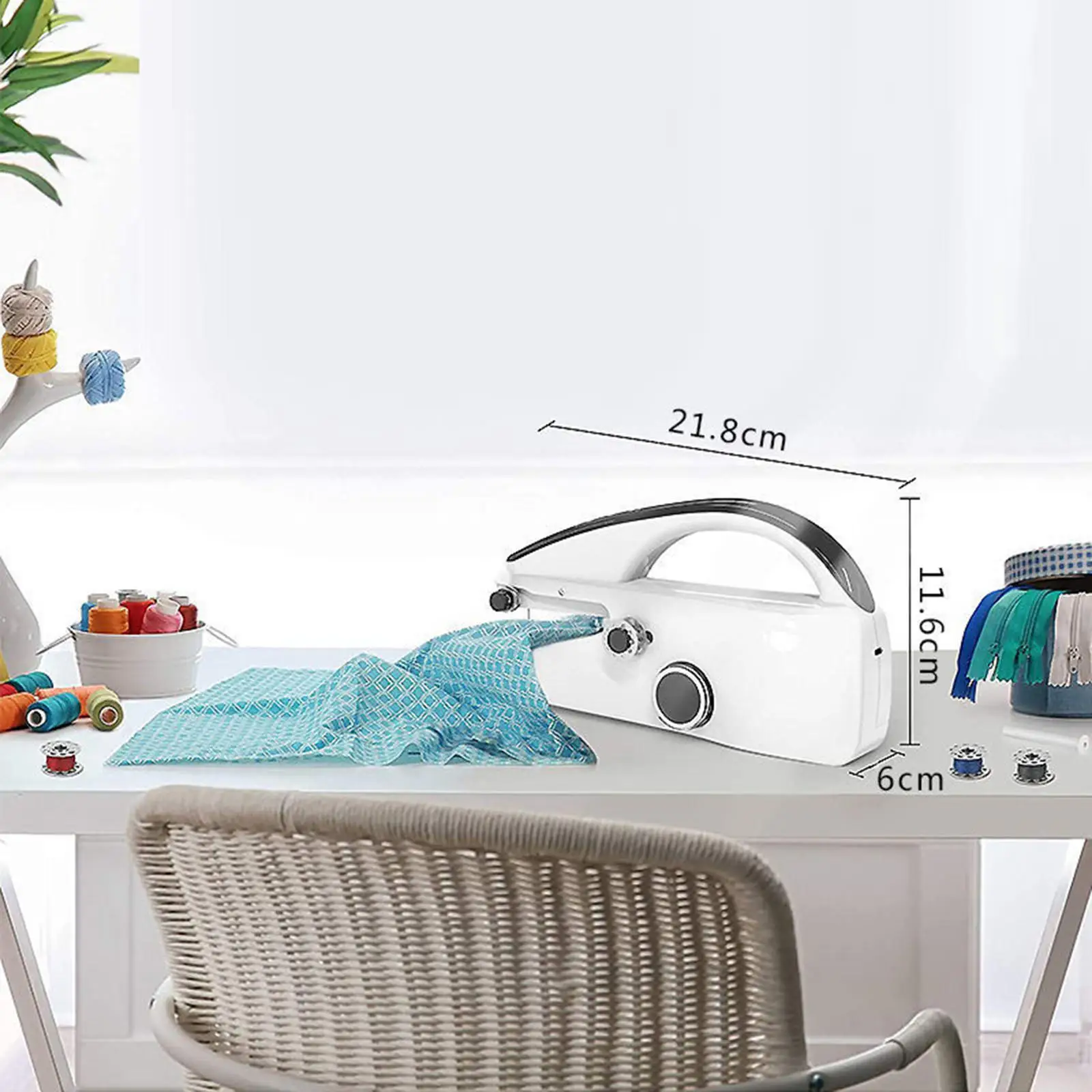 Electric Mini Handheld Sewing Machine Multifunction DIY Household Portable