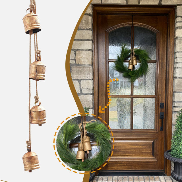 Aazon.co: Carfar Shabby Chic Set Of 3 Country Rustic Style Bells