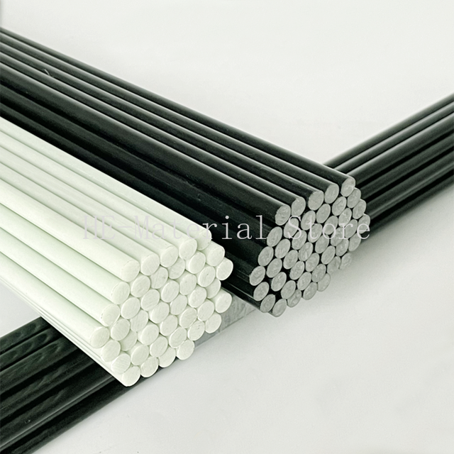Tube En Fibre De Carbone 23x25 Mm – Longueur 420 Mm, Surface Brillante – Pour Drones, Modélisme, DIY