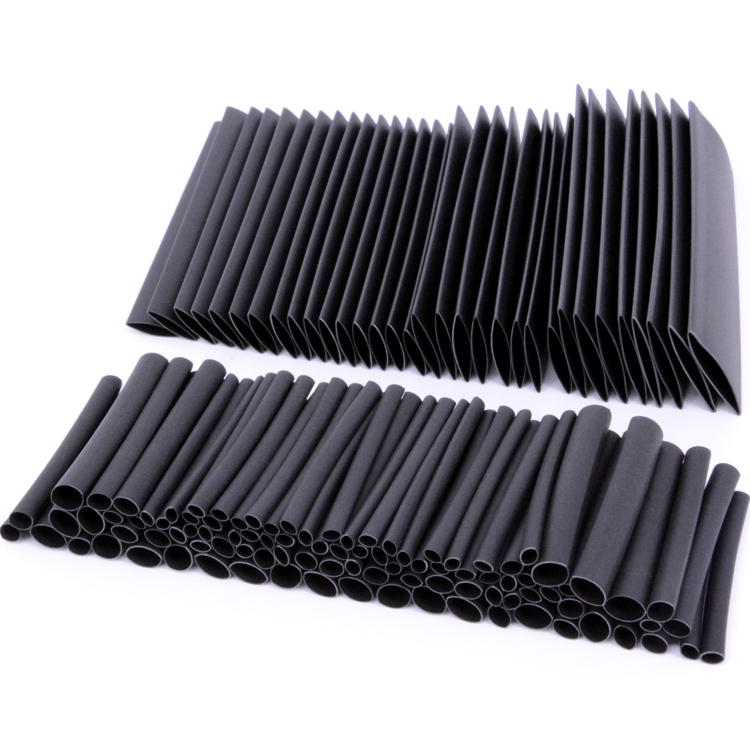 Description Picture 5 of item127 Pcs Heat Shrink Sleeving Tube Tube Assortment Kit Electrical Connection Electrical Wire Wrap Cable Waterproof Shrinkage 2:1