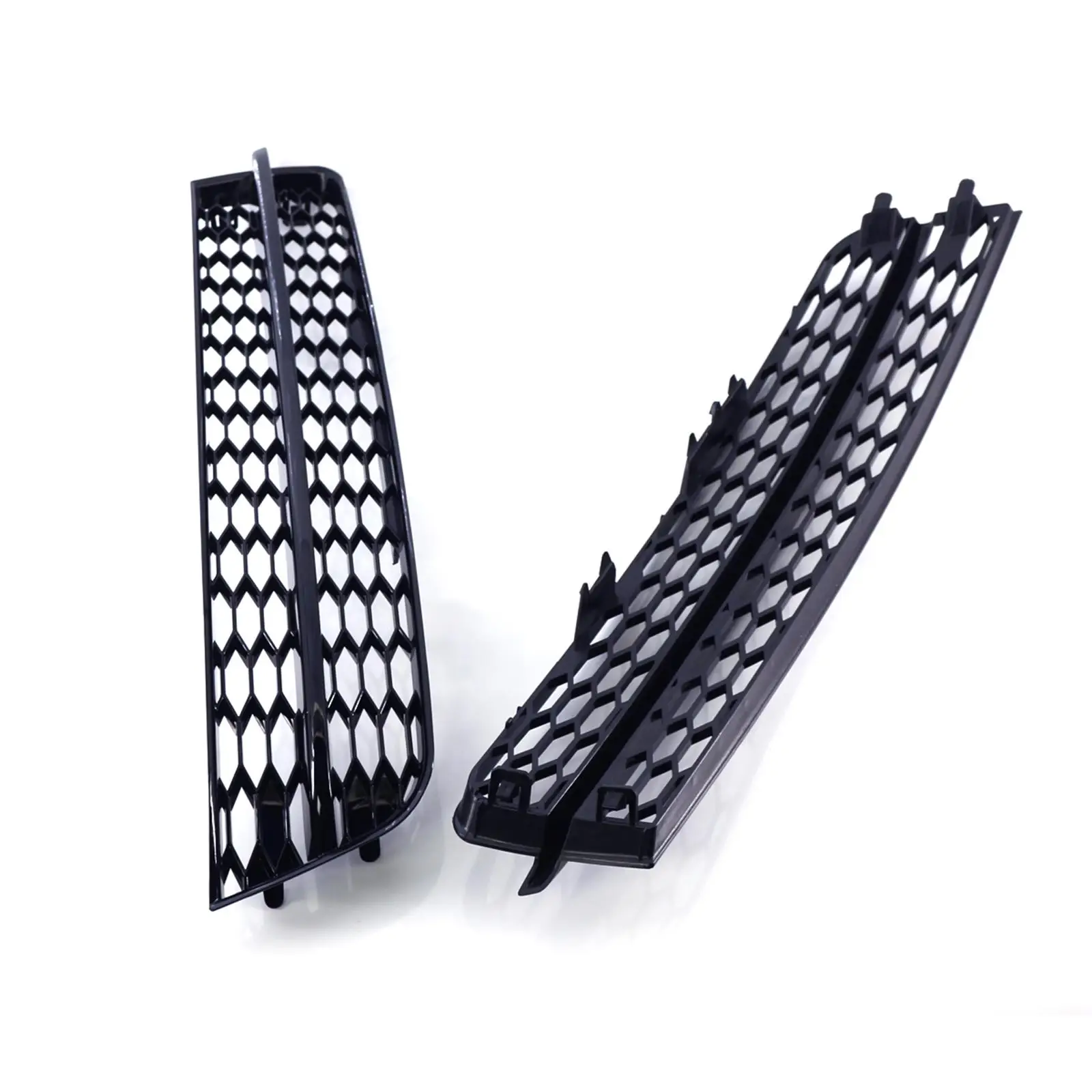 Car Front Bumper Lower Grill Bumper Cover Left Right Fog Light Grille for Q7