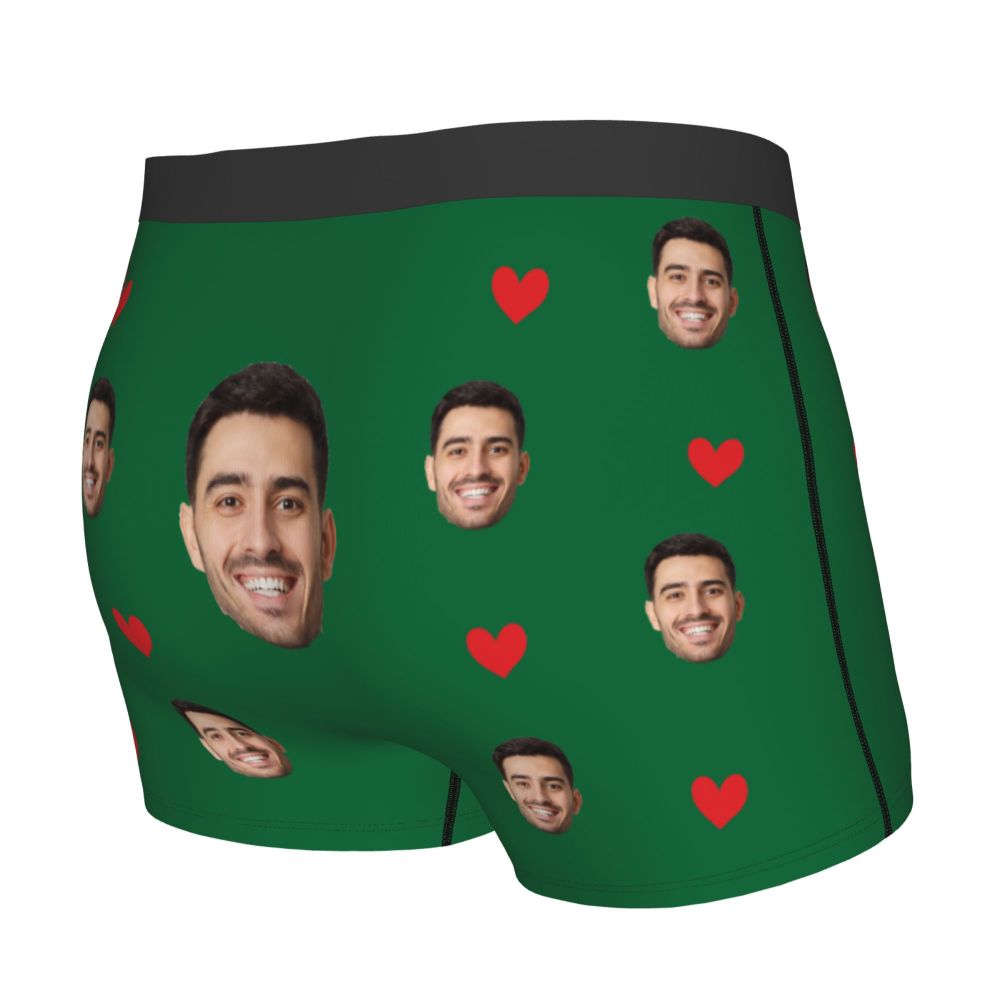 Title 29, Regalo da uomo Boxer con viso personalizzato Re...