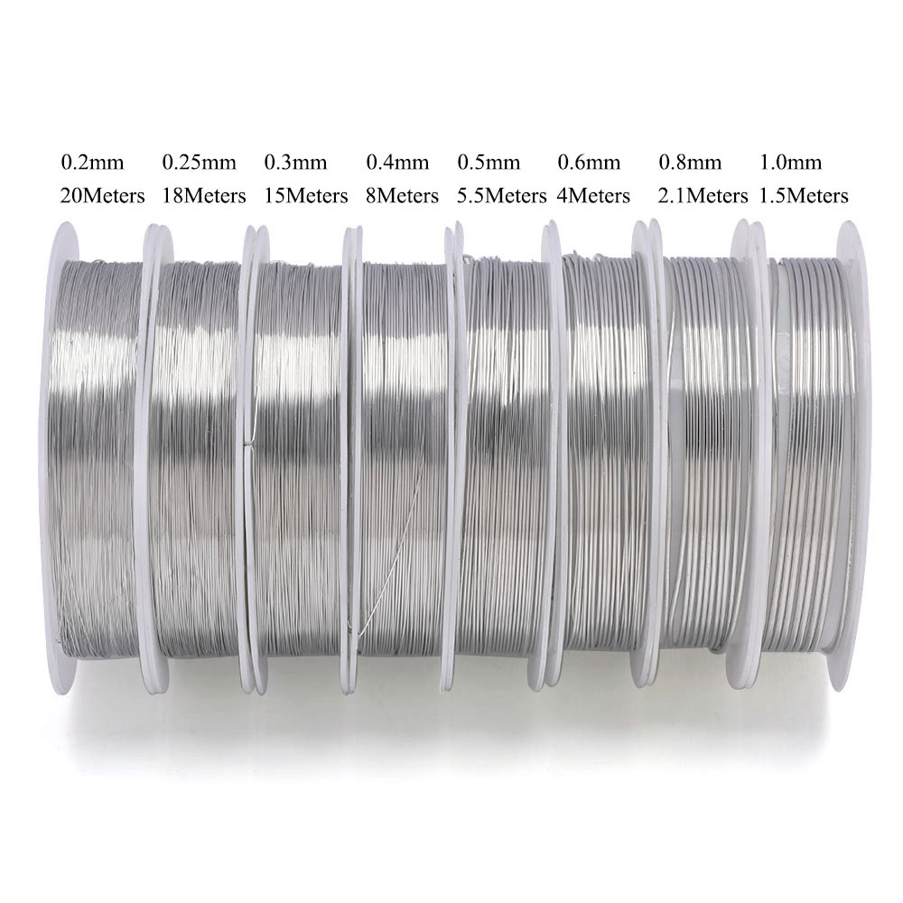 0,2-1mm Tricolor Kupfer Draht Beständig Starke Linie Farbecht Perlen Draht Für Schmuck Machen Lieferungen und Crafting – Detail 3