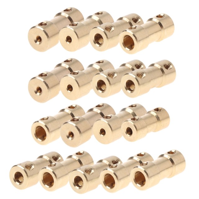 RAParts L095 L-Jaw Coupling Set With Rubber Spider - 3/4" To 1-1/8" Bore, Fits Lovejoy Style Couplers