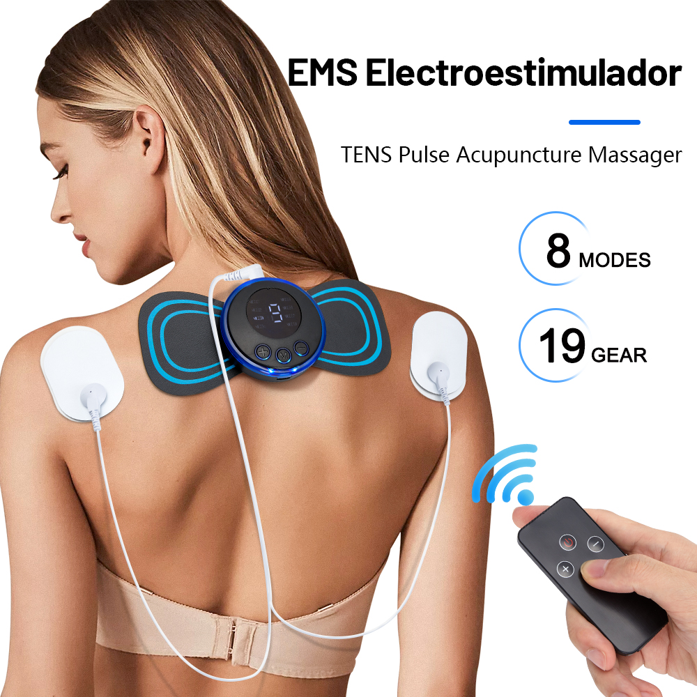 Best of Rechargeable Electric Pulse Neck Massager EMS Cervical Massage Patch Neck Back Muscle Stimulator Tens Relief Pain Neck Release Reviews & Tips