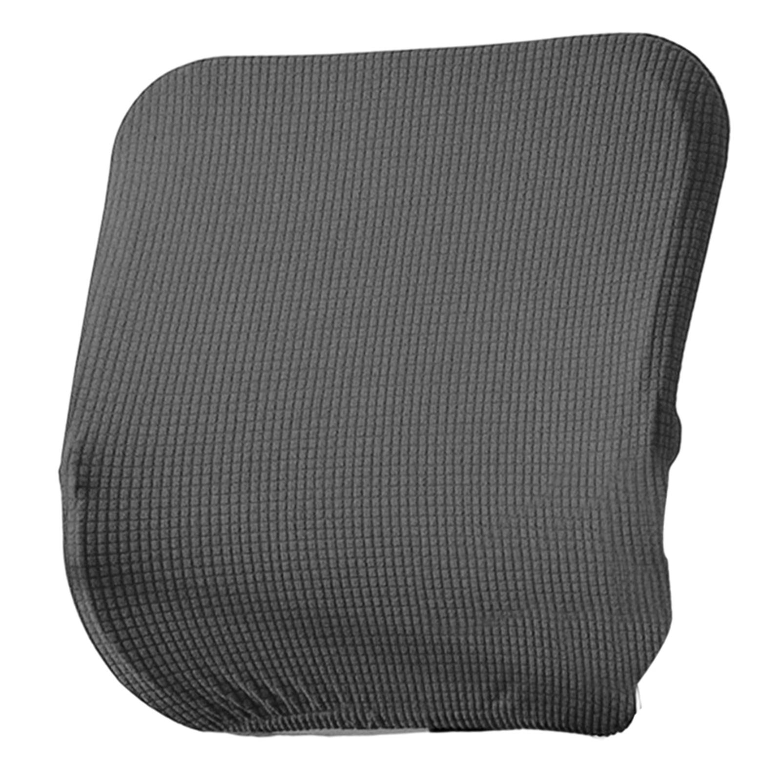 Chair Seat Slipcover Stretch Square Washable Waterproof Polyester Backrest Cover for Furnishing Decor Computer Chair Birthday