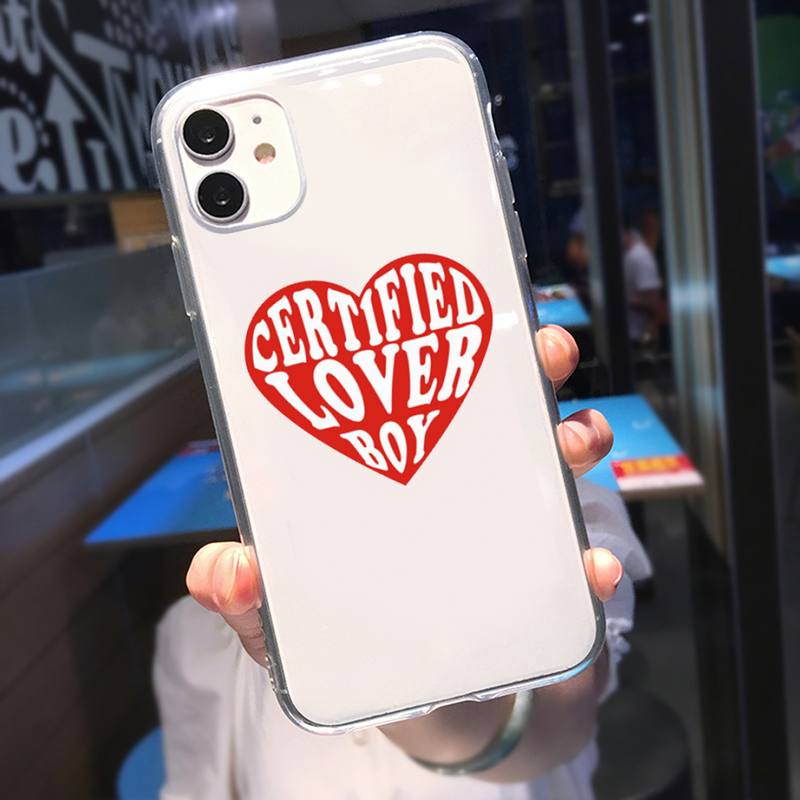Drake Certified Lover Boy Handyhülle für iPhone 11 12 Mini 13 14 15 16 Pro XS Max Plus Transparente Hülle – Detail 3