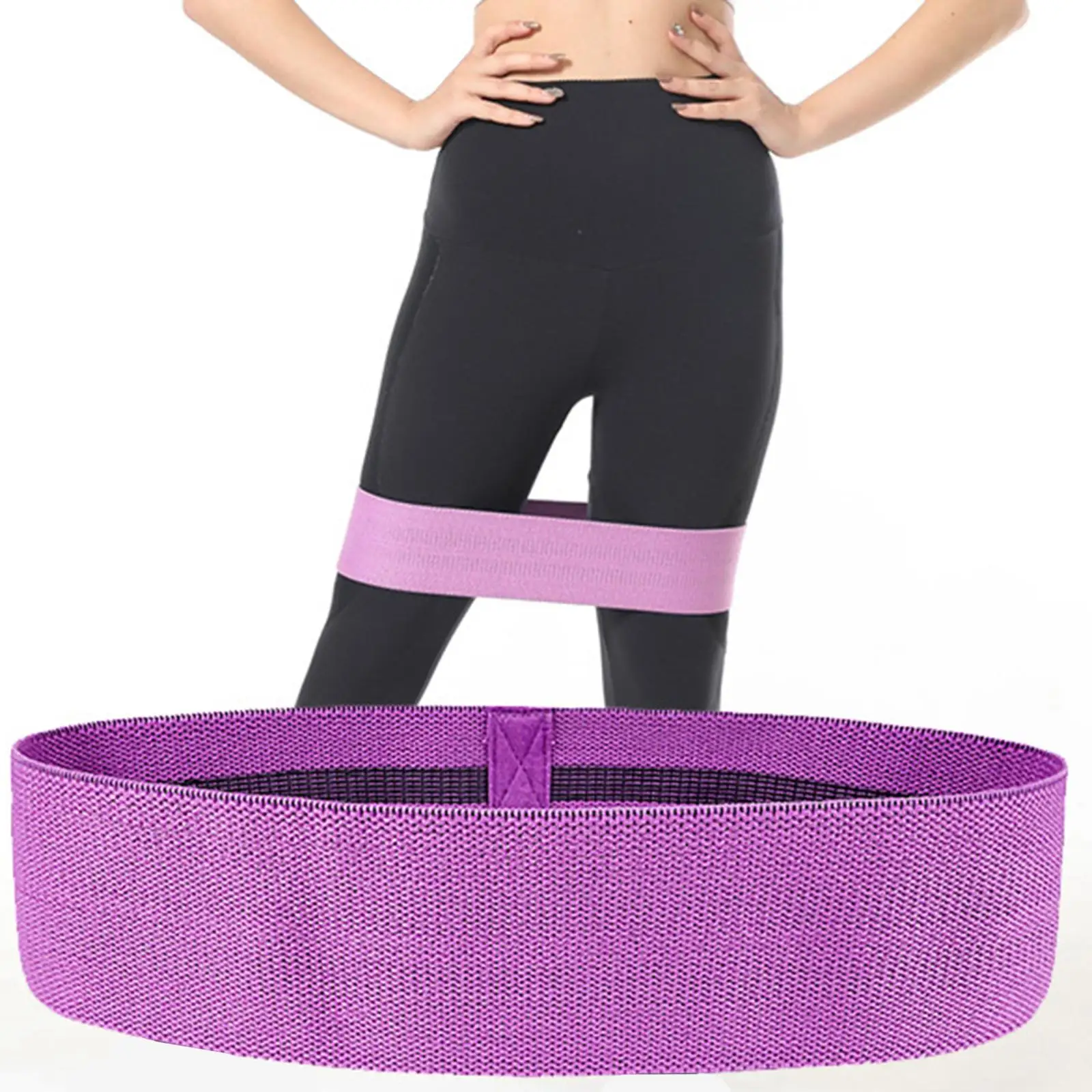 3x Resistance Bands 3 Resistance Levels Stretching Workout Exercise Loops Elastic Belt Bands for Women Men