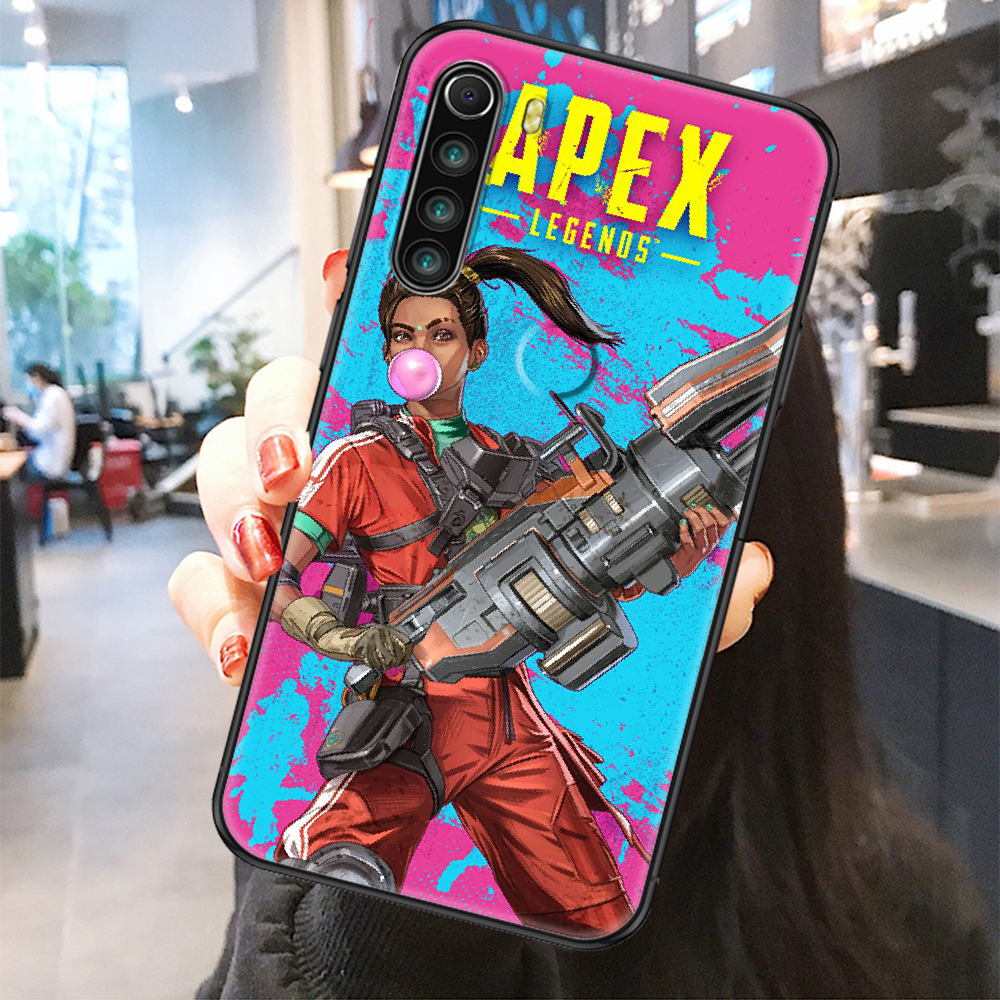 Чехол для телефона Apex Legends Game для Xiaomi Redmi Note 7 7A 8 8T 9 9A  9S 10 K30 Pro, ультраматовый Черный силиконовый чехол с рисунком |  AliExpress