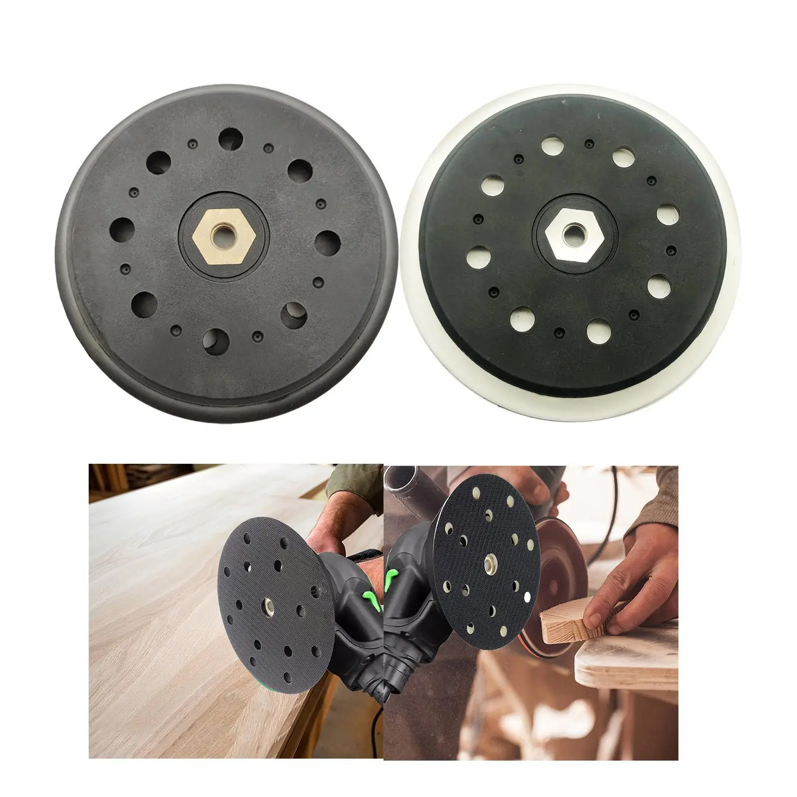 15 Hole Sander Sanding Disc 6 inch Replace for Sander for for BO6050J