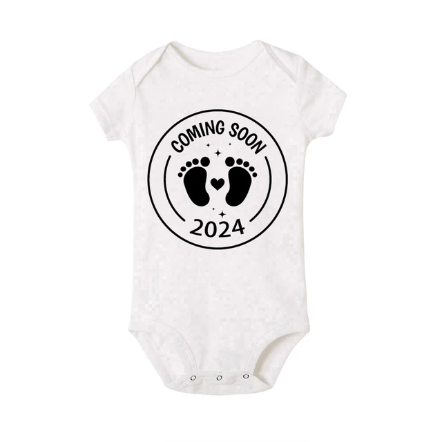 Custom Pregnancy Birth Announcement Coming Soon Kids Bodysuit/Onesie/T –  Milillo and Co