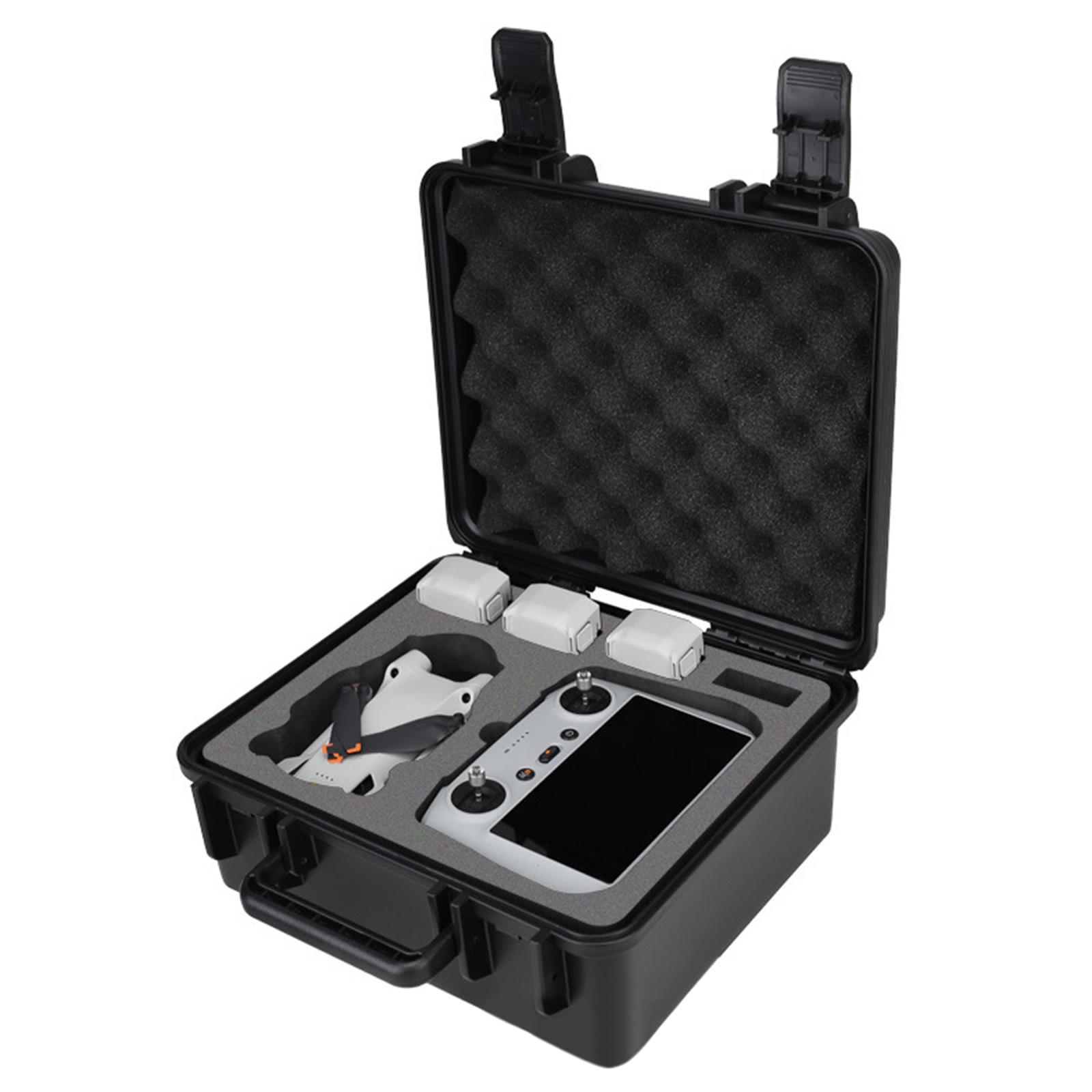 Shockproof Drone Hard Shell Box Organizer Plastic Waterproof Hard Case for DJI Mini 3 Pro Quadcopter Drone Accessories