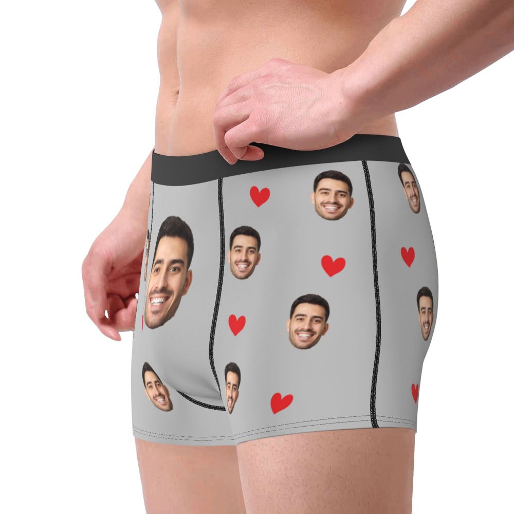 Title 34, Cuecas boxer personalizadas para homens, presen...