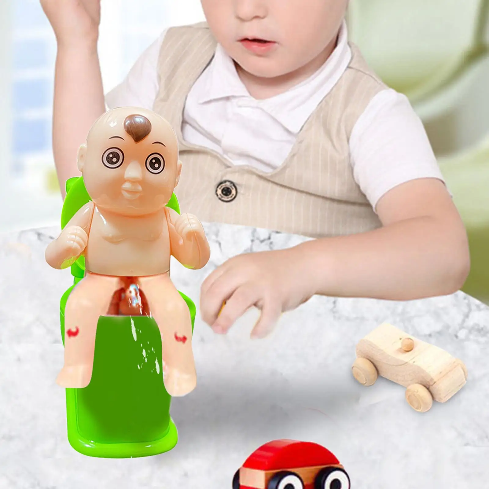 Strange Peeing Boy Squirter Toy Hilarious Prankster Joke Stuff April Fool`S Day Toys Water Squirting Prank Toy for Children Kids
