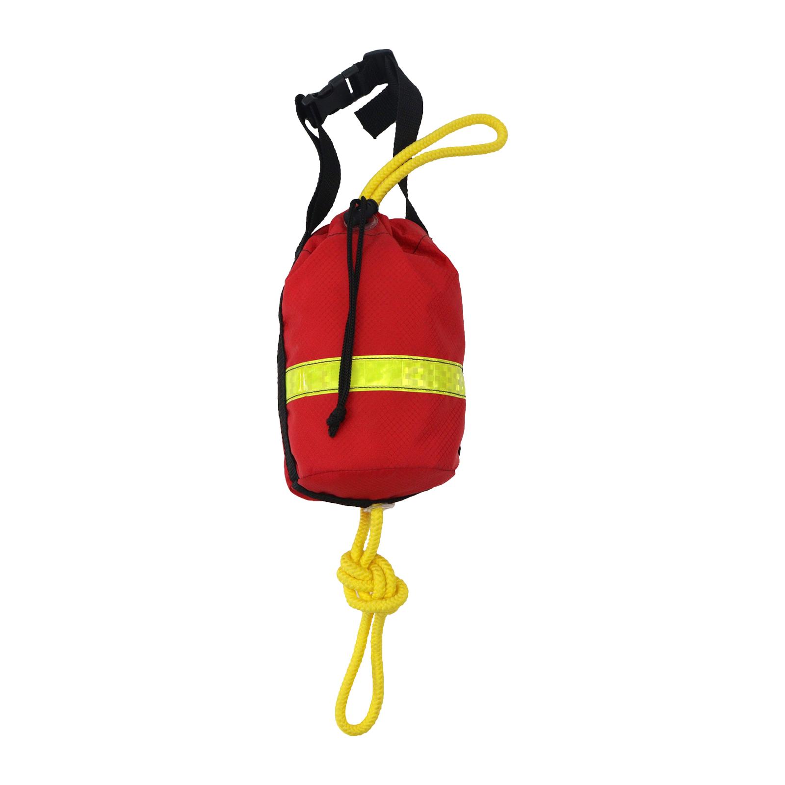 Throw Bag for Water Rescue with Rope Yellow Throwline Portable Rescue Throw Bag for Canoe Ice Fishing Swimming Boating Kayaking