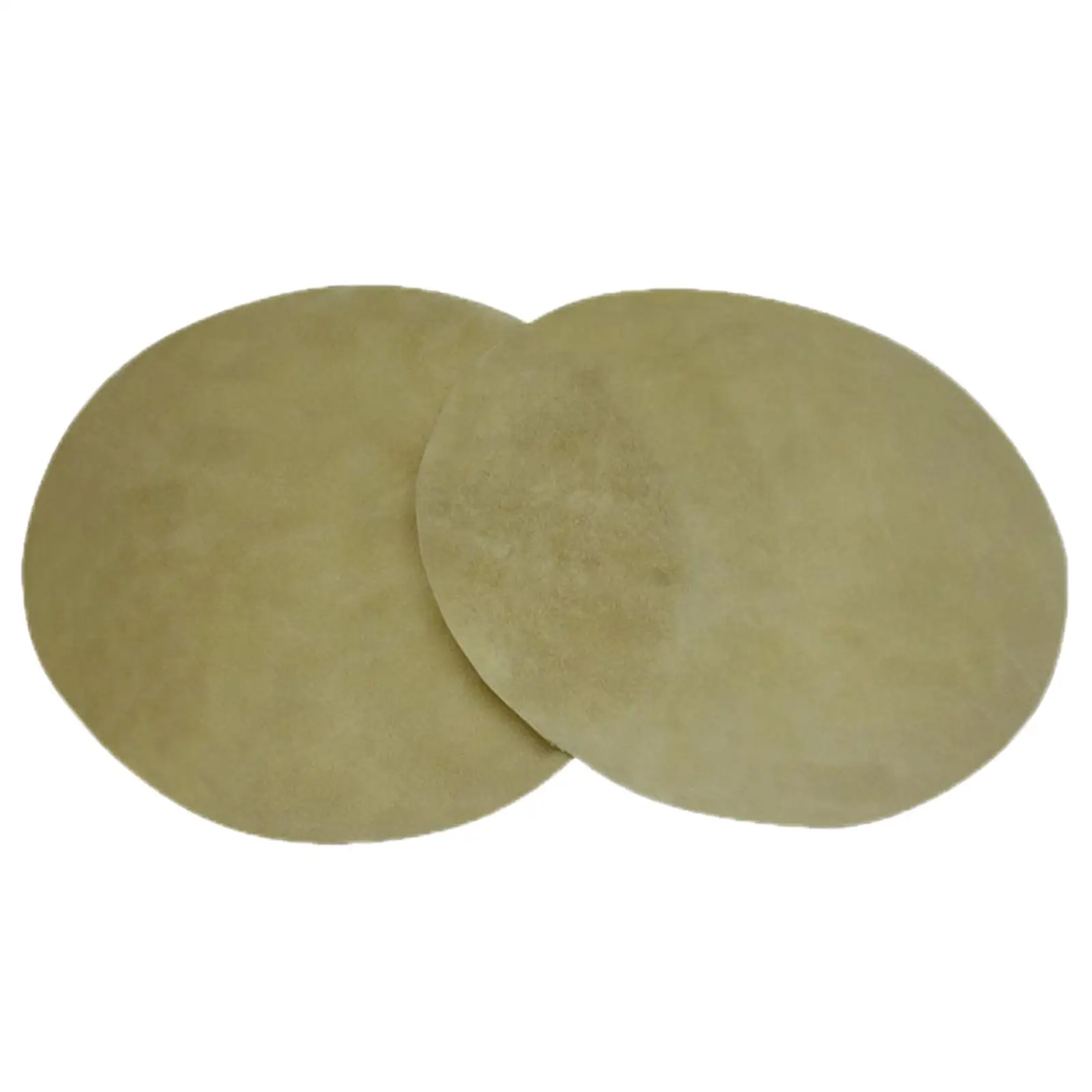 Beige Leather Drum Head Skin for Konka Drum/African Drum