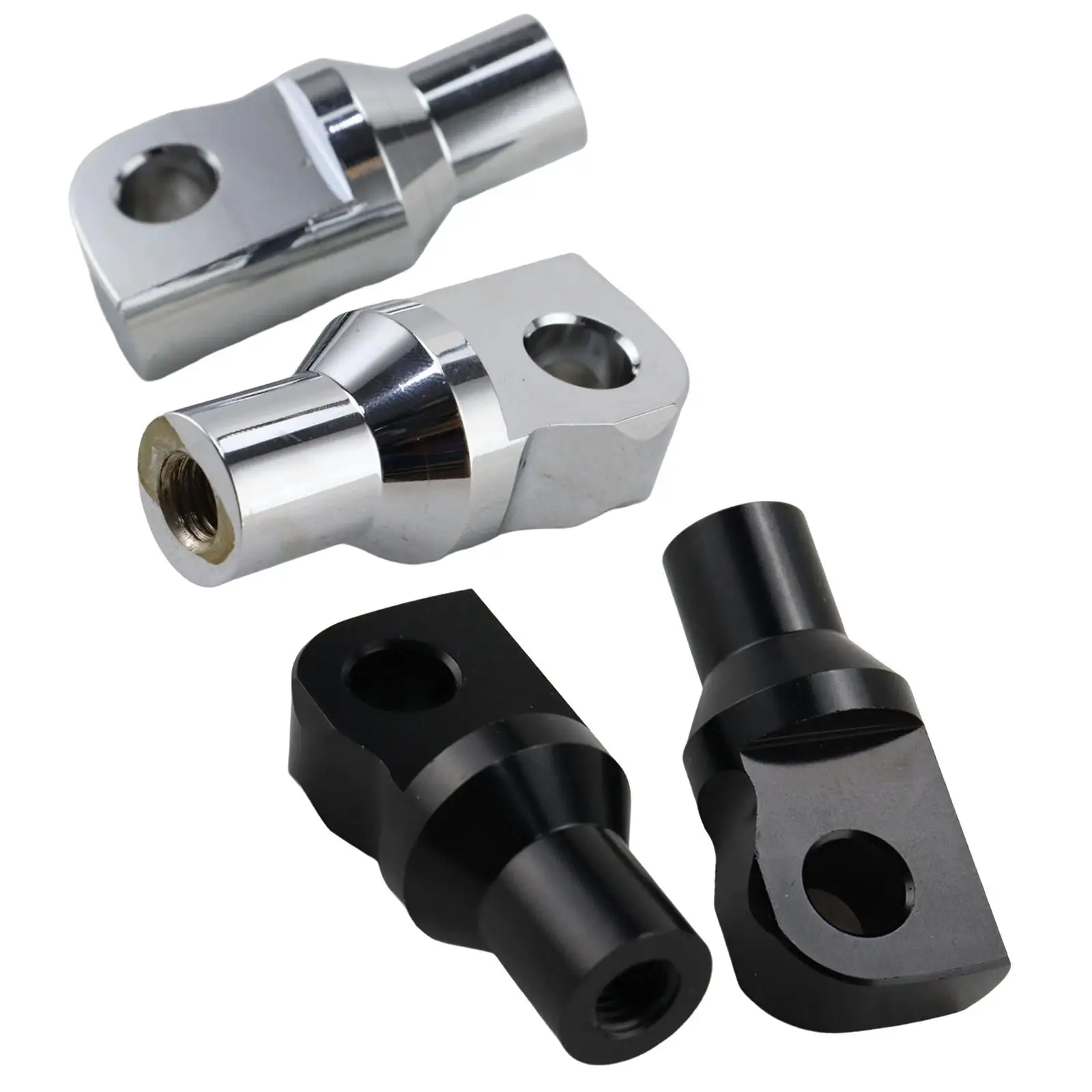 2 Pieces Footpeg Mount Bolt Adapter for Fxdwg Male Pegs Mounting