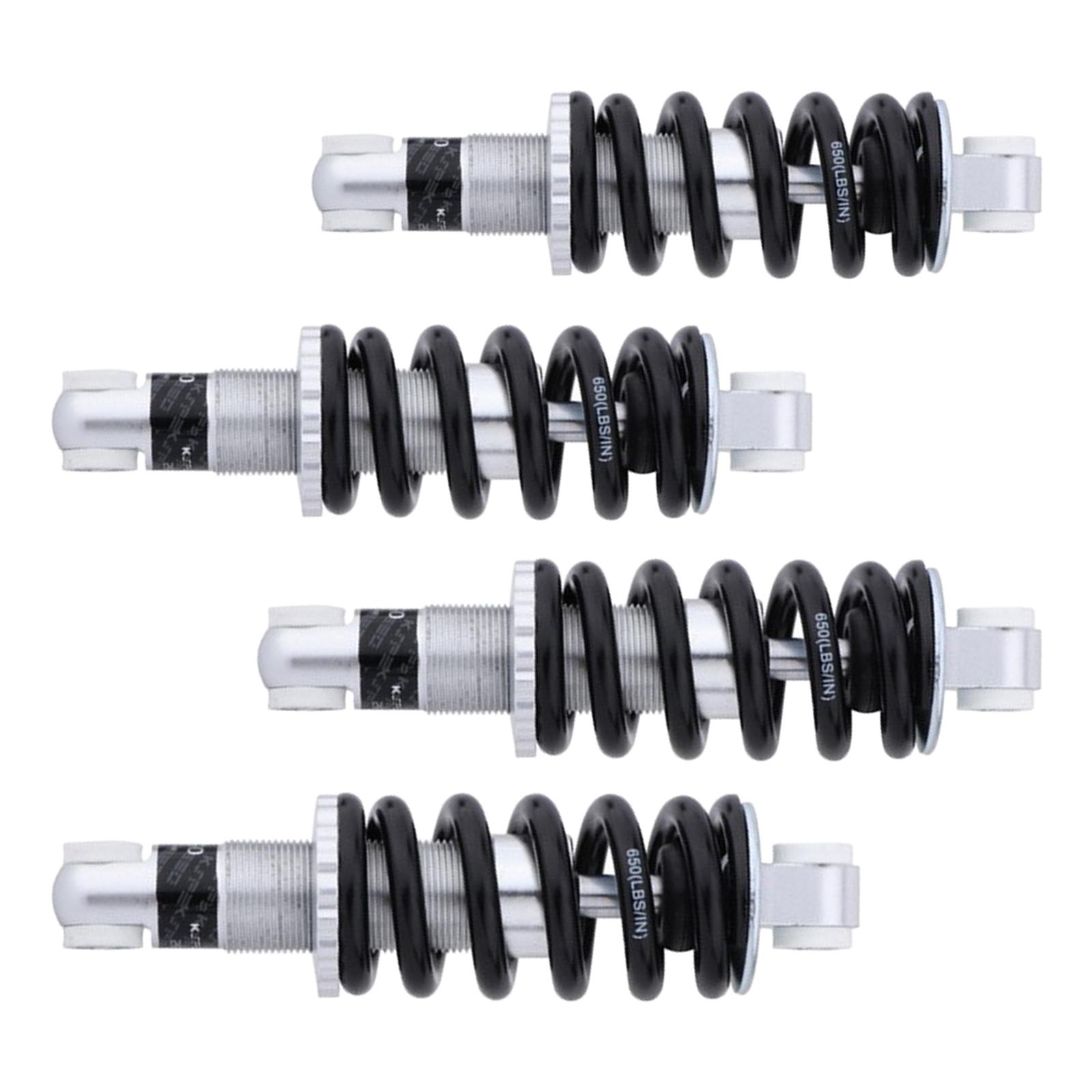 Bike Coil Shock 50mm 155mm 160mm 165mm Mountain  Damping Shocks Rear Shocking Spring Cycling Shocking Accessories