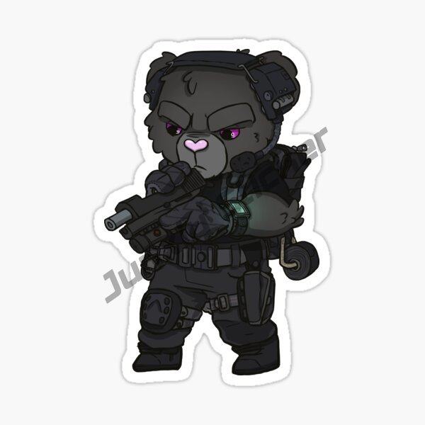 Tactical Ghost Sticker for Sale by spaceofbones