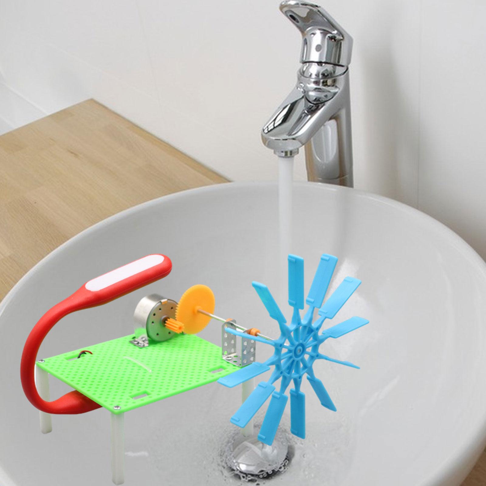 Hydroelectric Generator DIY Material Set Stem Fun Science Experiment Set Educational Toys for Ages 4+ Teen Kids Children