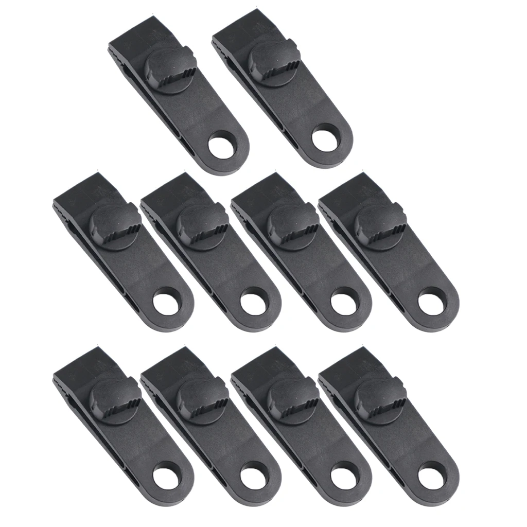 10 Pieces Tarp Clamp Lock Grip Clamps for Sun Shade Swimming Pool Covers