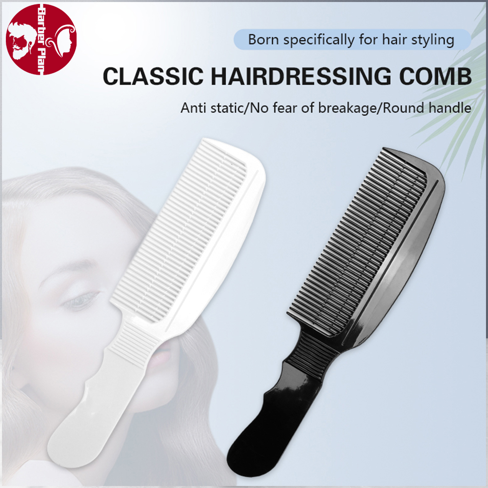 Best of Salon Hairdressing Comb Men's Hair Cutting Comb Anti-slip Hairstylist Trimming Comb Wide Tooth Haircut Brush Reviews & Tips