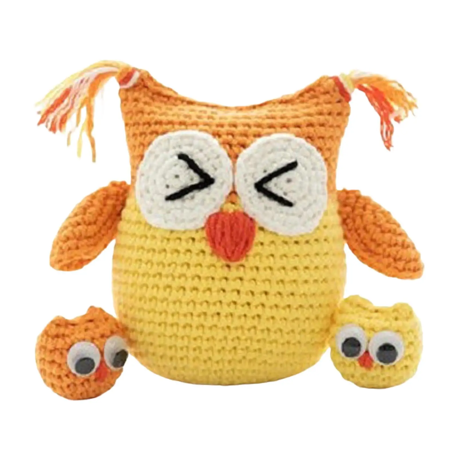 Handmade Crochet Kit Crocheting Knitting Toy Needlework Sewing Craft Beginner Crochet Kit for Perfect Gift