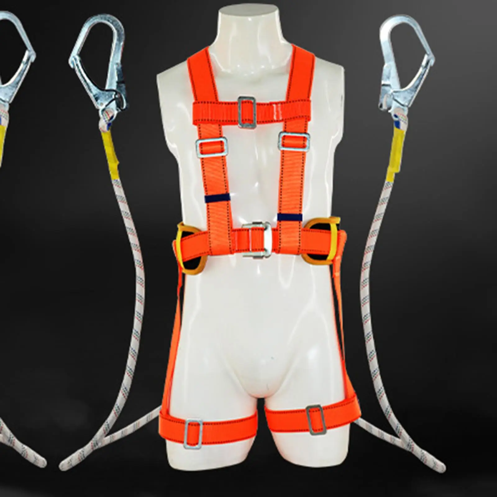 Fall Protection Safety Harness Professional Fall Arrest Portable Waist Pad High Altitude Safety Belt for Electricians Climbing