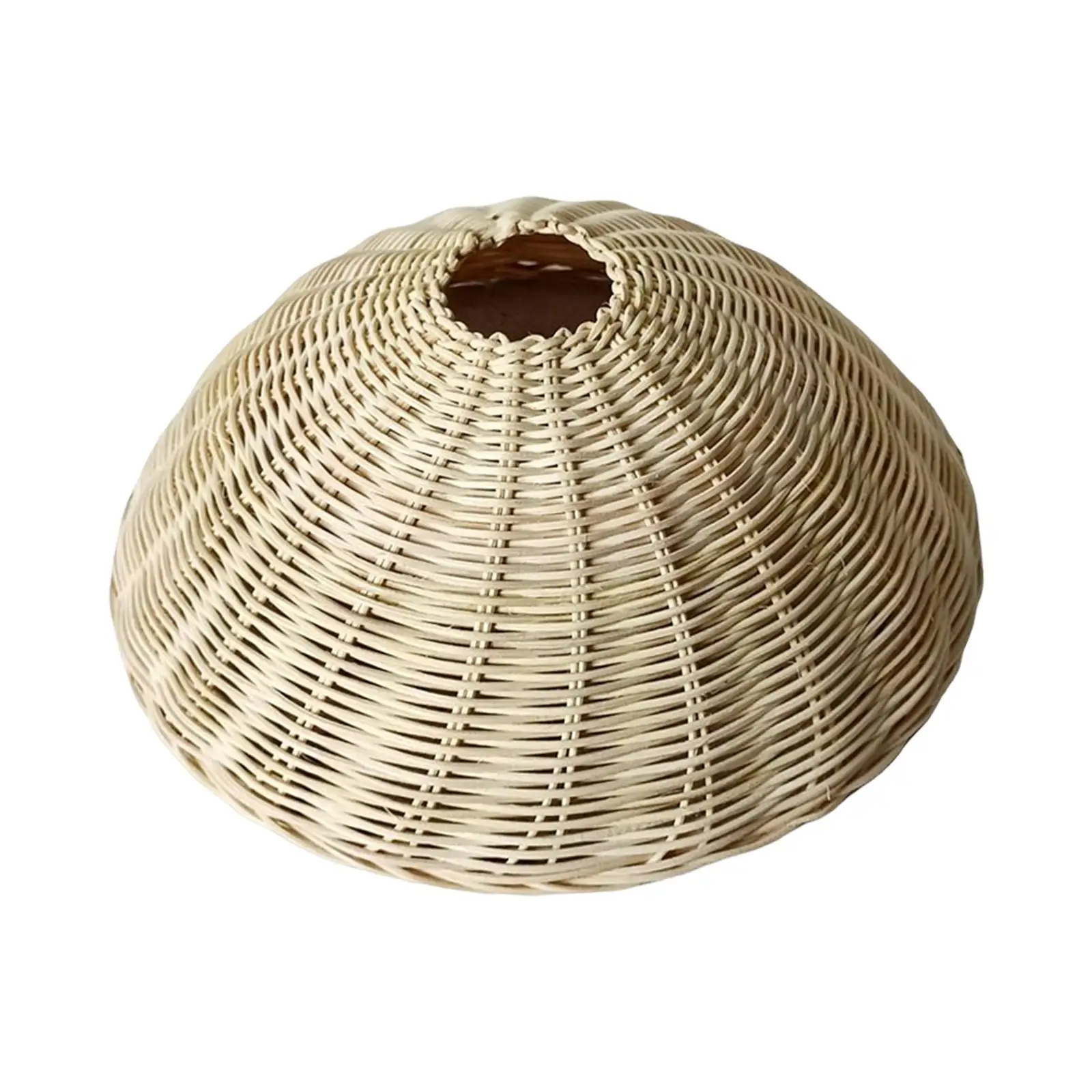 Bamboo Lamp Shade Ceiling Light Bamboo Dome Shade for Teahouse Dining Room Restaurant