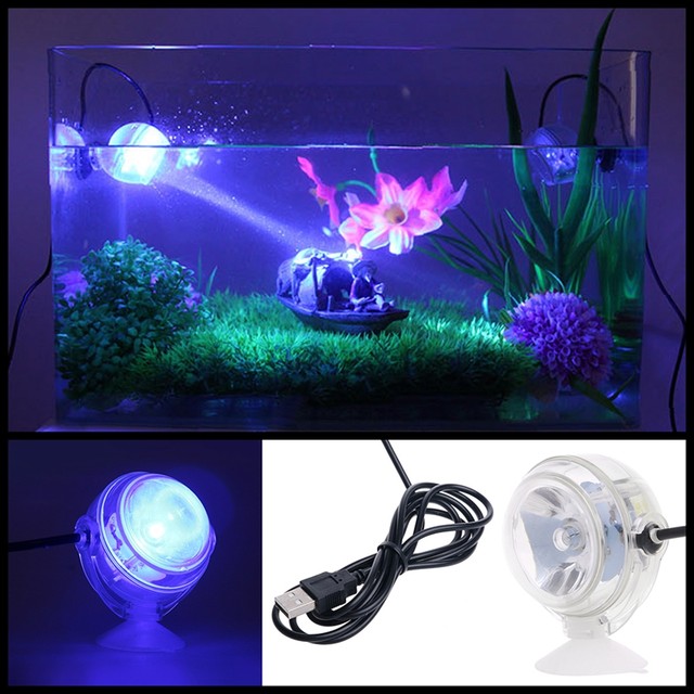 18-48cm sommergibile LED acquario luce acquario luce con Timer Auto On/Off  3 modalità dimmerabile lampada paesaggistica subacquea - AliExpress