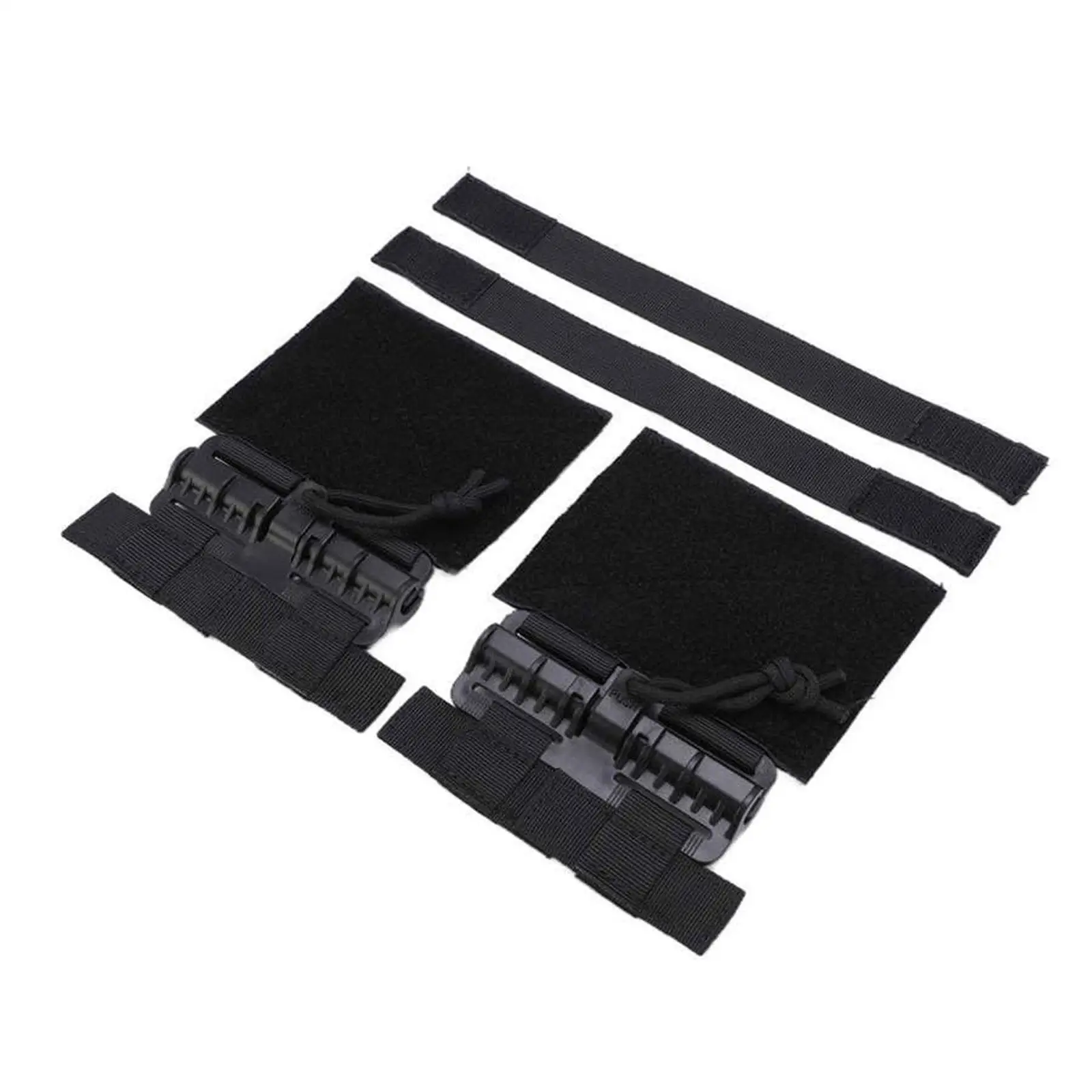 2Pcs Vest Removal Buckle Set Cummerbund Adapter Single Point High Speed Quick Assembly Replacement for Cosplay CS 6094 for Jpc
