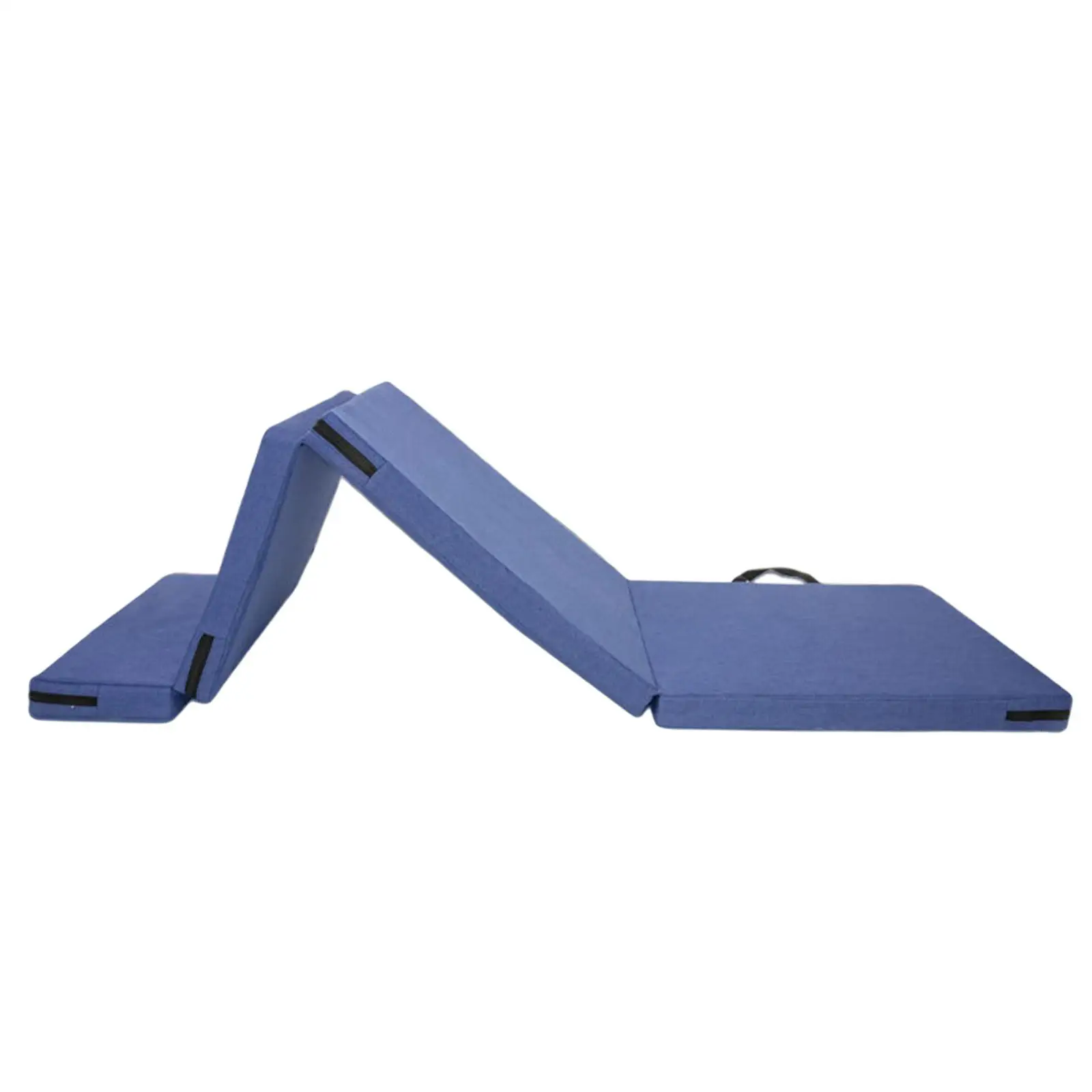 Folding Thick Exercise Mat Non Slip with Carrying Handles Gymnastics Mats for Pilates Training Stretching