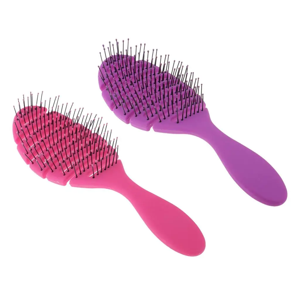 2static Scalp Massage Hair Brush Combs Fo Curly Wavy Hairstyling Tool