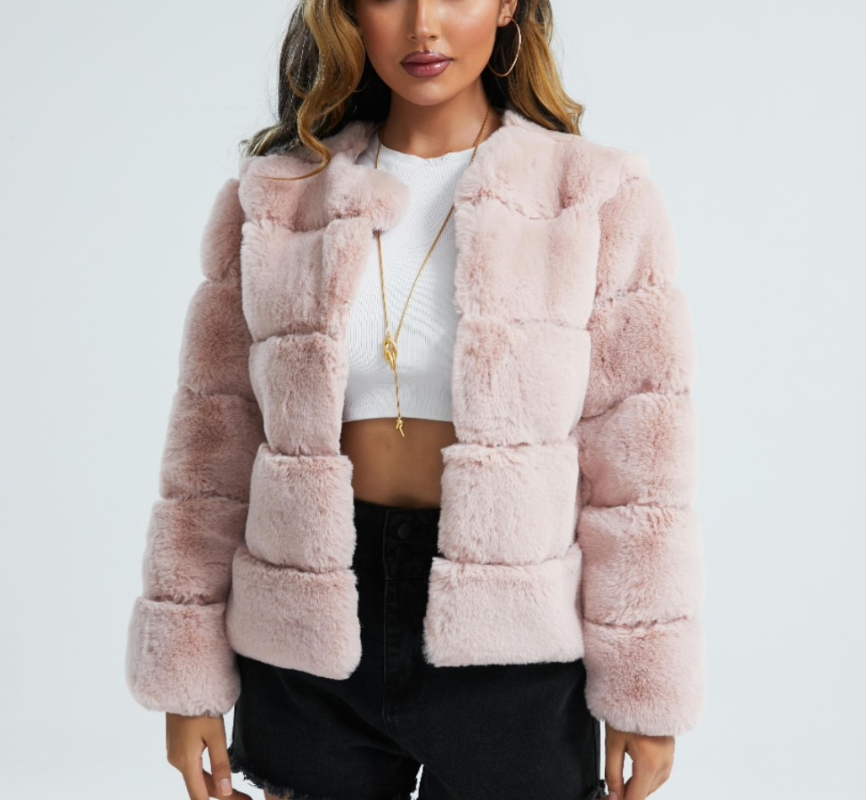 ZXRYXGS Faux Fur Casaco Roupas Femininas 2023