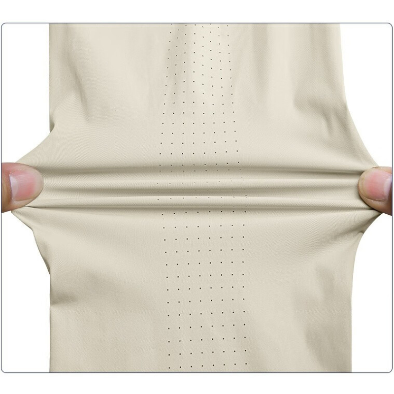 PGM Herren-Golfhose, elastisch, bequem, Sporthose mit Perforationen, Golfbekleidung für Herren, KUZ154 – Detail 4