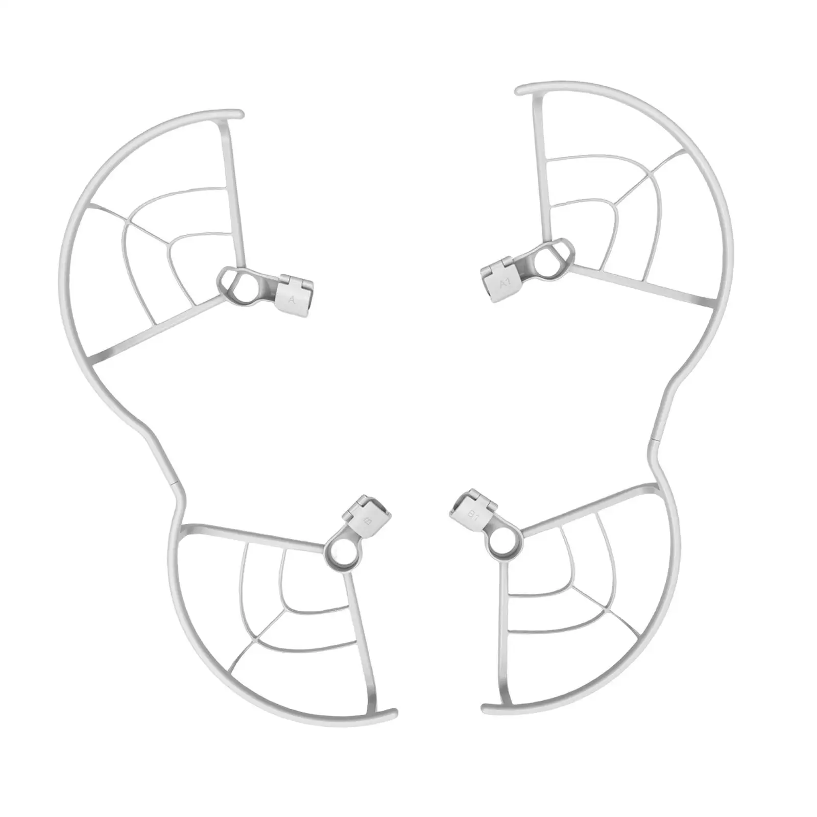 2 Pieces Propeller Protector fortress Crash Guard Drone Propeller Guards Quick Release Removable for Mini 3 Accs