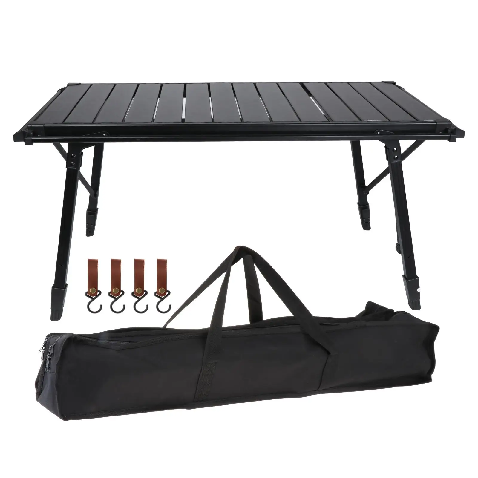 Camping Folding Table Easy to Carry with Storage Carrying Bags Outdoor Table for Picnic Backyard Hiking Outdoor Indoor Deck
