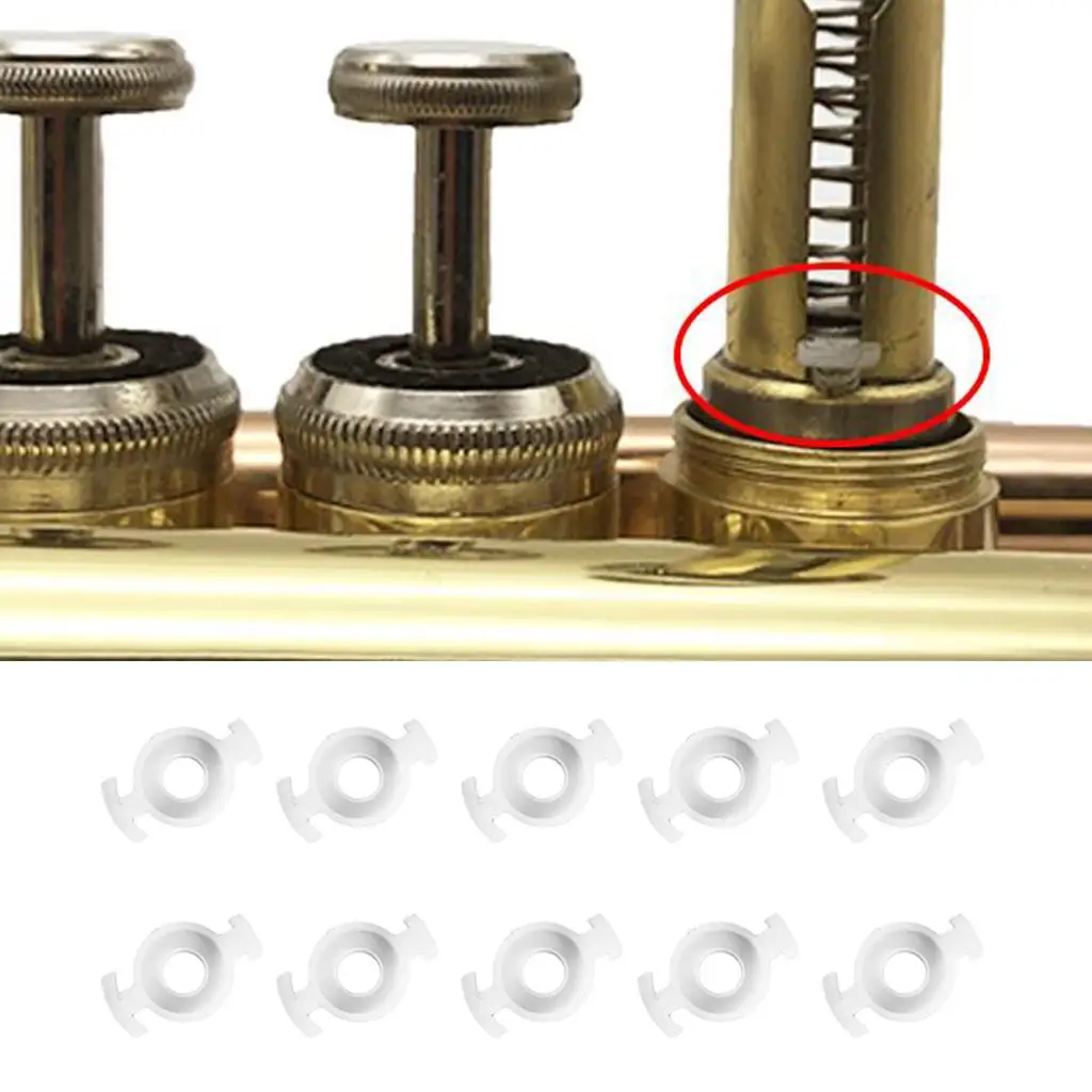 10 Pack Bushings for Trumpet Instrument Repair Replacements