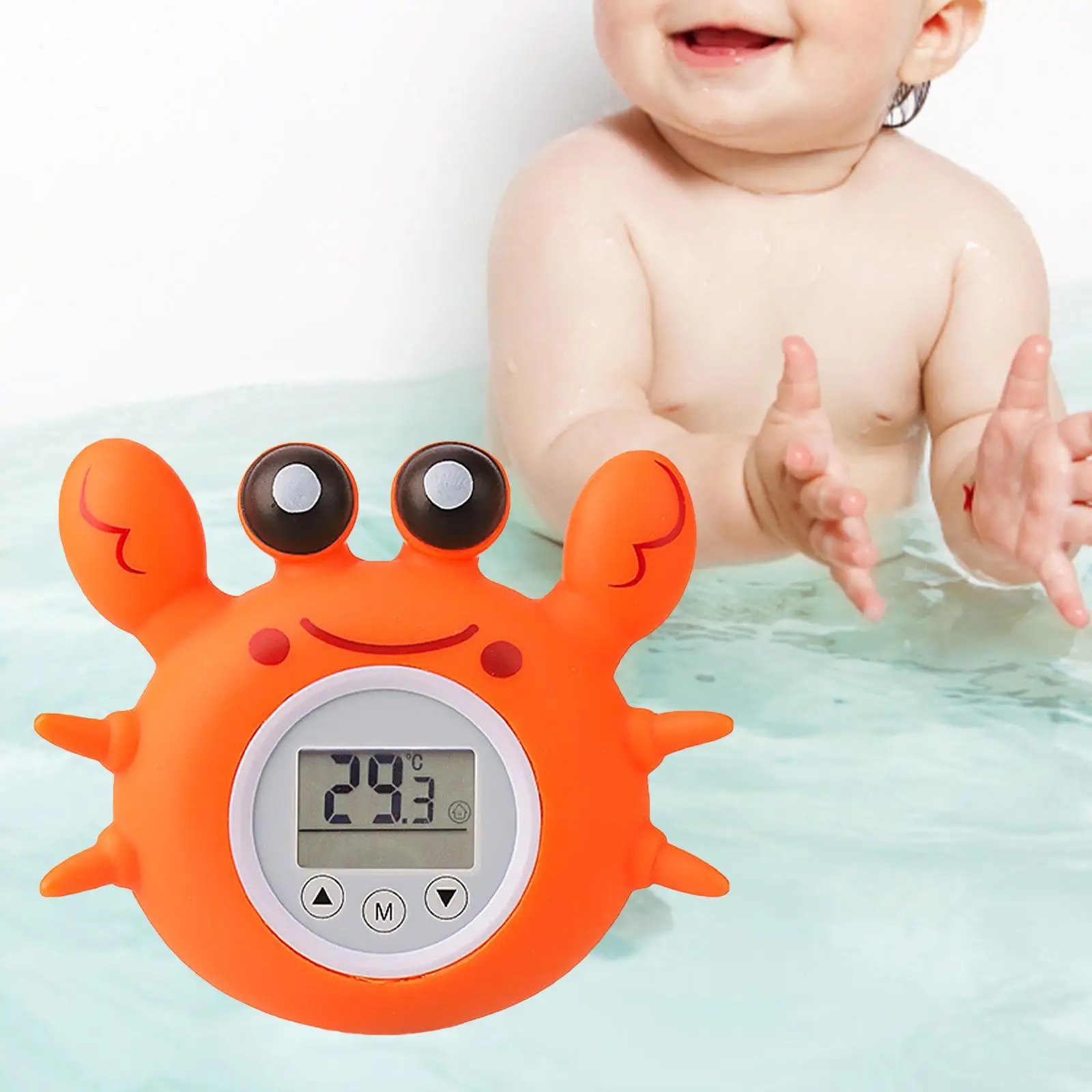 Bathing Temperature Measurement Floating Toy Bath Intelligent for Swimming Infant Bath Tub Outdoor Toddlers Kids