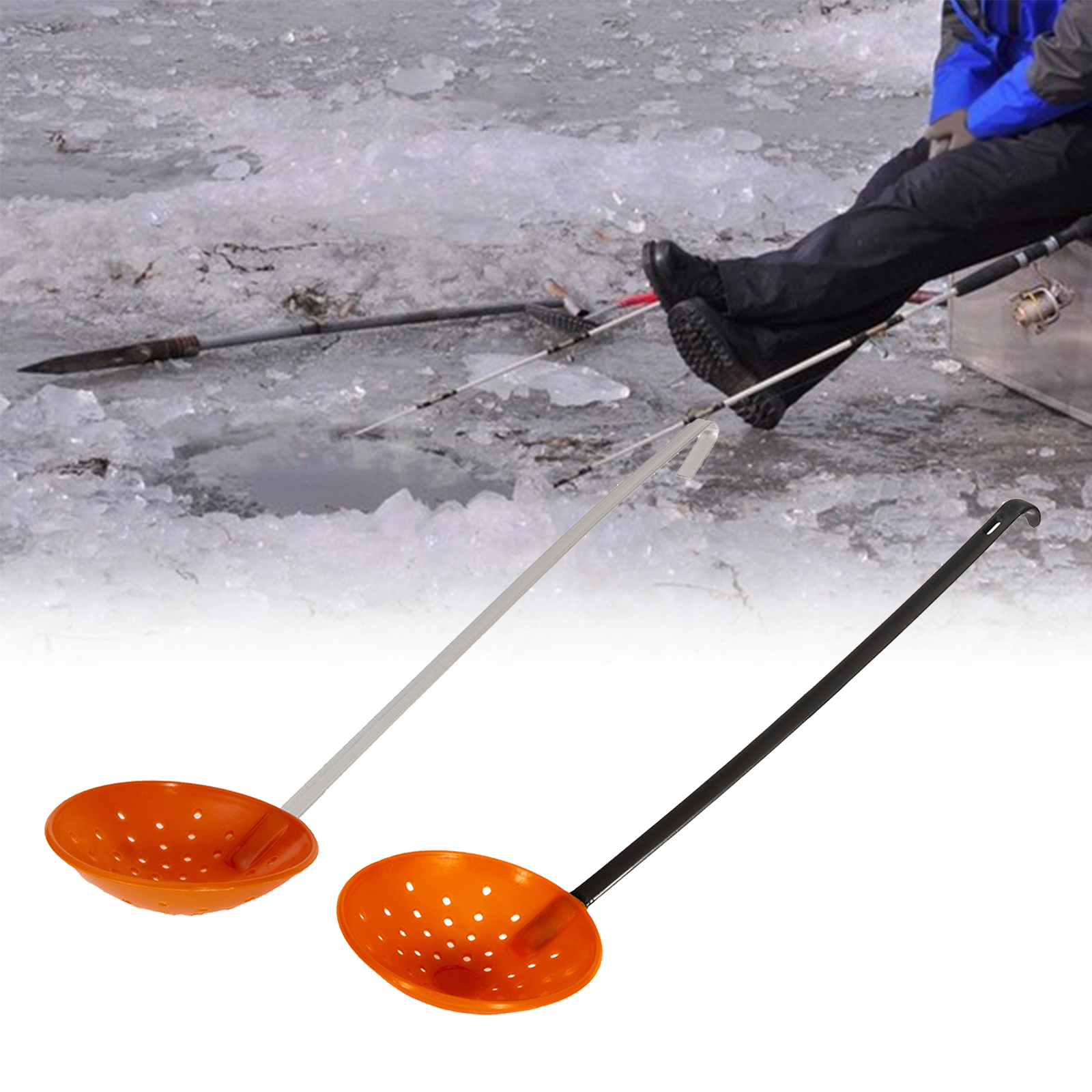 Lightweight Ice Fishing er, Slush   Spoon, design of  hook Fishing Winter